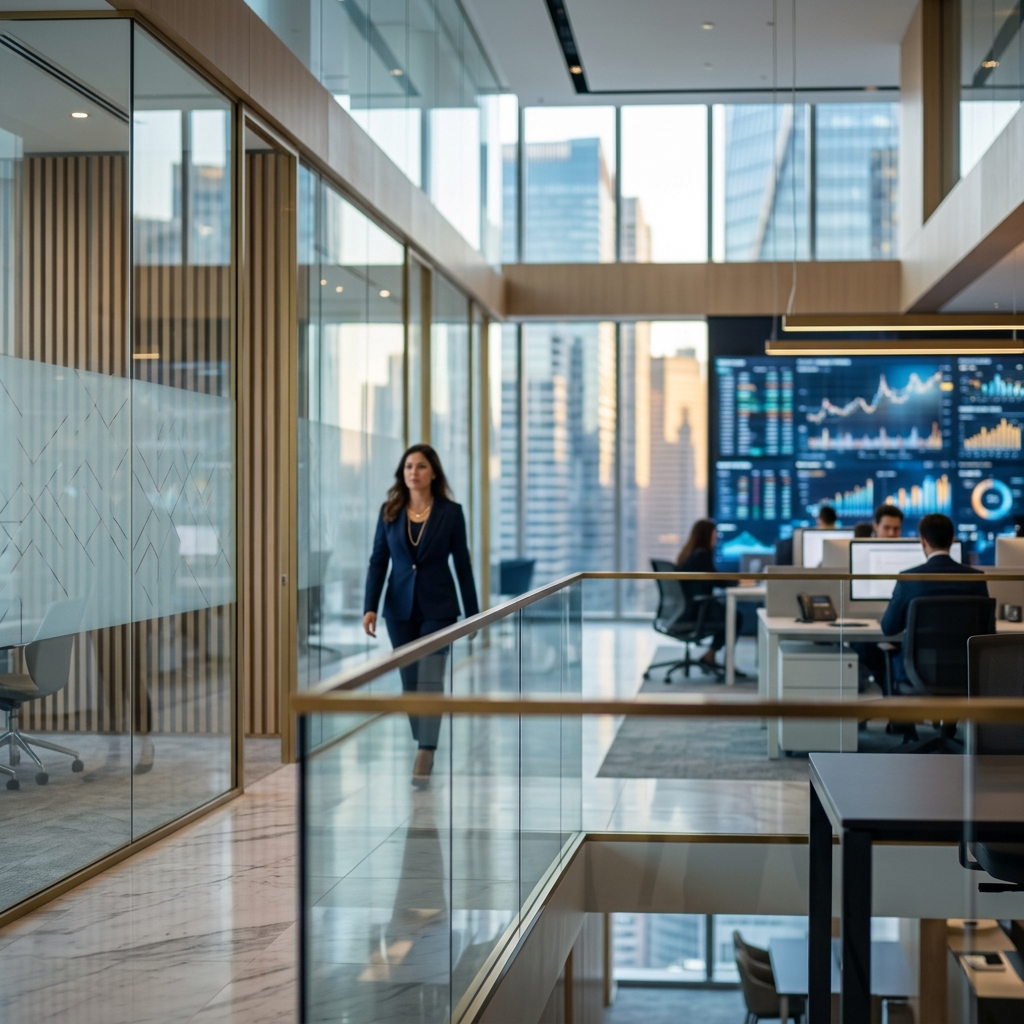 Modern Banking Background